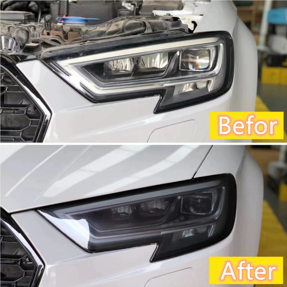 DIYAH Light Black Vinyl Wrap Tint Film for Headlights & Tail Lights