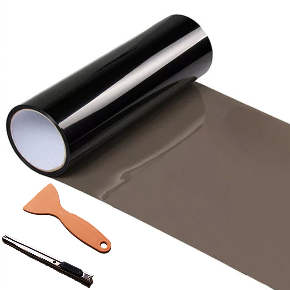 DIYAH Light Black Vinyl Wrap Tint Film for Headlights & Tail Lights + Tools