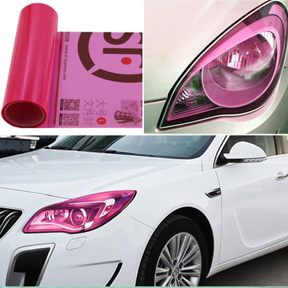 DIYAH Pink Vinyl Wrap Tint Film for Headlights & Tail Lights