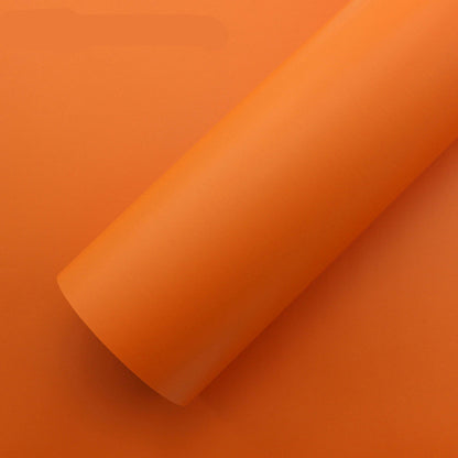 DIYAH Matte Orange Vinyl Car Wrap - Air Release & Bubble-Free Film