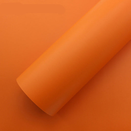 DIYAH Matte Orange Vinyl Car Wrap - Air Release & Bubble-Free Film