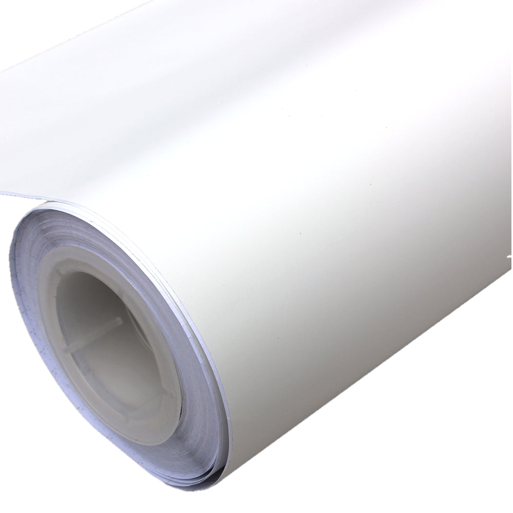 DIYAH Matte White Vinyl Car Wrap - Air Release & Bubble-Free Film