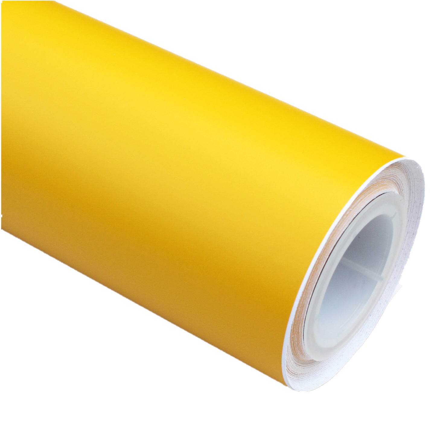 DIYAH Matte Yellow Vinyl Car Wrap - Air Release & Bubble-Free Film