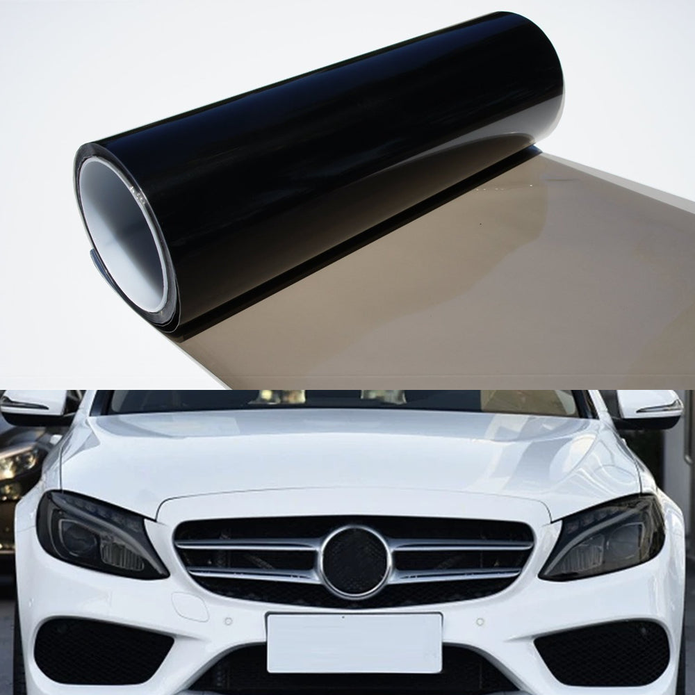 DIYAH Light Black Vinyl Wrap Tint Film for Headlights & Tail Lights
