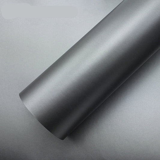 DIYAH Matte Gray Vinyl Car Wrap - Air Release & Bubble-Free Film