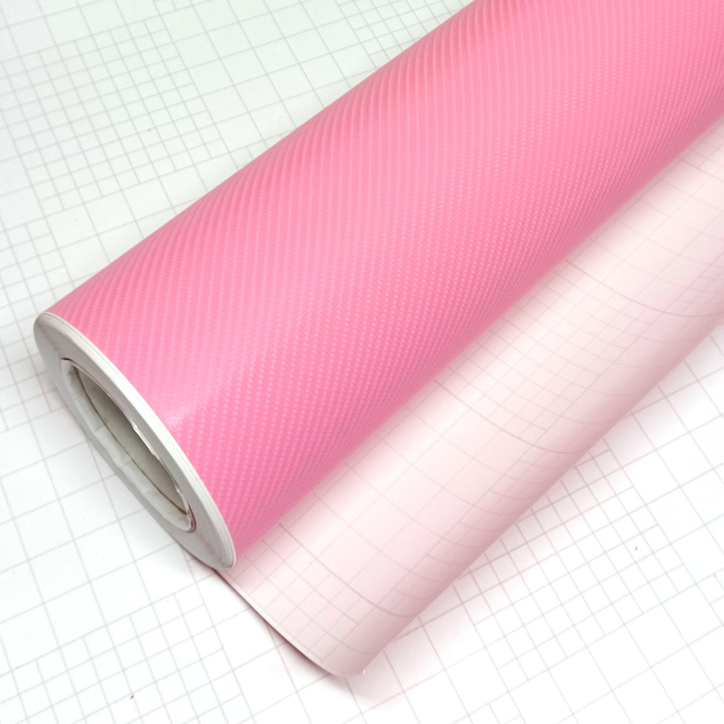 DIYAH 4D Pink Carbon Fiber Vinyl Wrap – Air Release Bubble-Free Film Roll