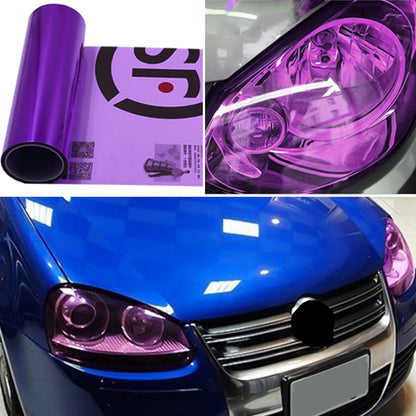 DIYAH Purple Vinyl Wrap Tint Film for Headlights & Tail Lights