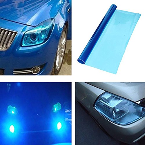DIYAH Dark Blue Vinyl Wrap Tint Film for Headlights & Tail Lights