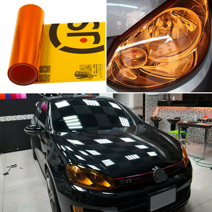 DIYAH Amber Vinyl Wrap Tint Film for Headlights & Tail Lights