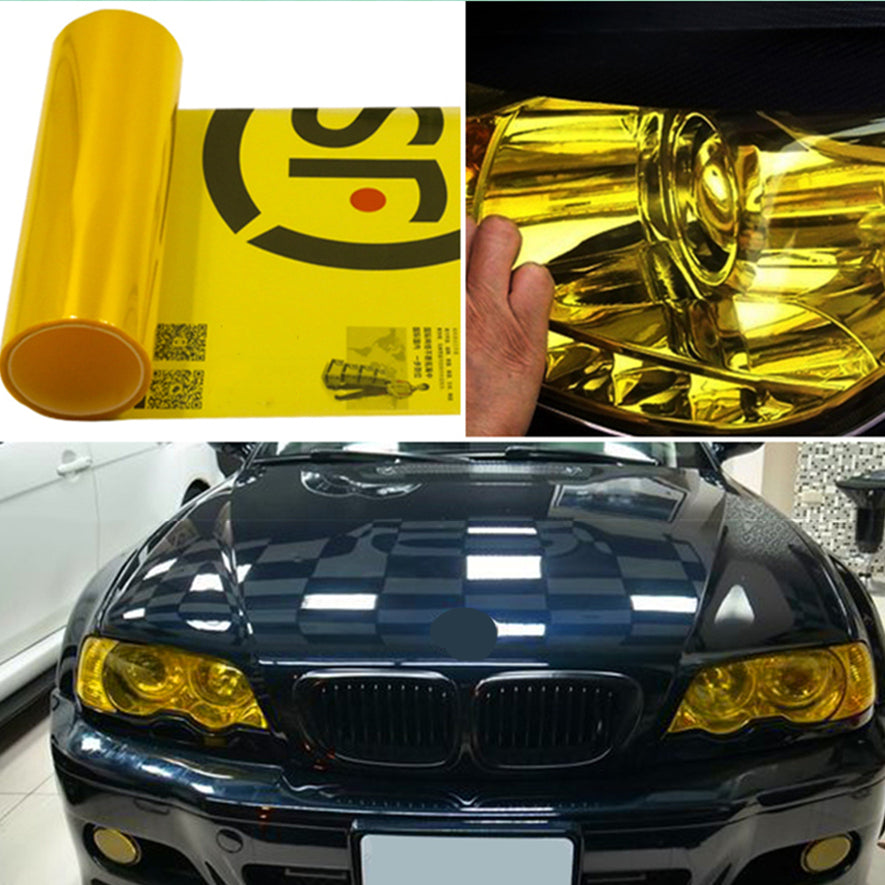 DIYAH Golden Wrap Tint Film for Headlights & Tail Lights