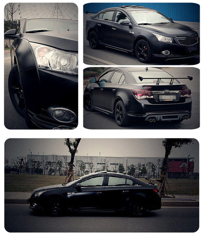 DIYAH Matte Black Vinyl Car Wrap - Air Release & Bubble-Free Film