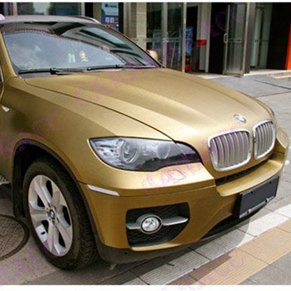 DIYAH 3D Golden Carbon Fiber Vinyl Wrap – Twill Weave Film Roll for Cars, DIY & Decals