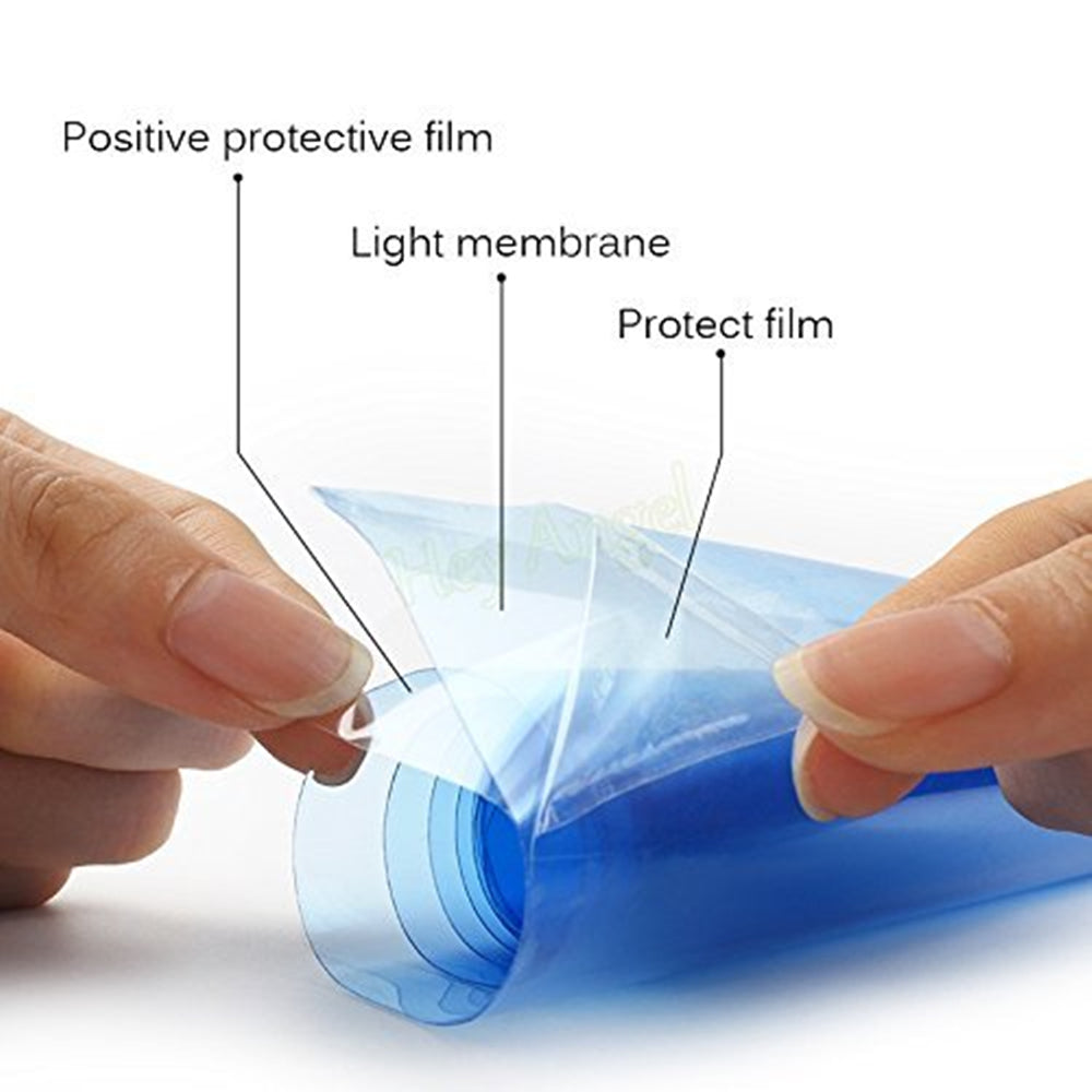 DIYAH Light Blue Vinyl Wrap Tint Film for Headlights & Tail Lights + Tools