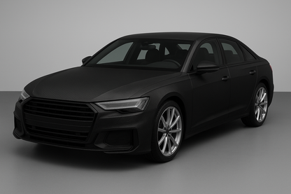 DIYAH 3D Black Carbon Fiber Vinyl Wrap – 5FT Twill Weave Film Roll + Free Hand Tool